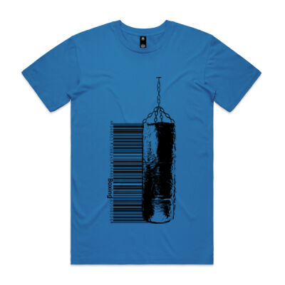 Men's Boxing Bag Tee Blue Thumbnail
